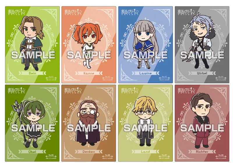 Freiren: Beyond Journey's End: Clear Card Collection Blind Box - 1 Unidade Aleatória